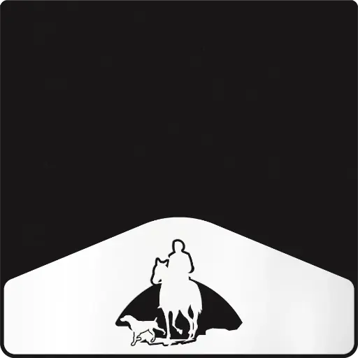 [009766] Horse Rider w/Dog Weight 