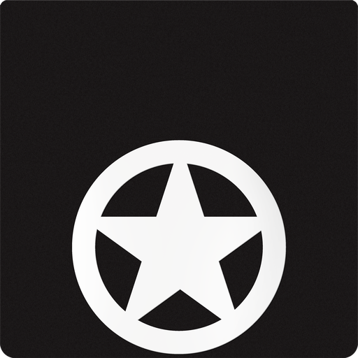 [009578] Texas Star Circle Weight silhouette