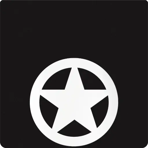 [009854] Texas Star Circle Weight silhouette