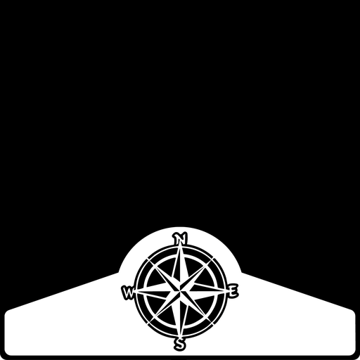 [009443] Compass Rose Weight