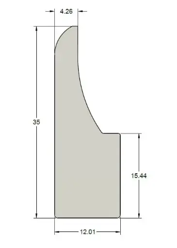 [008995] Long John Universal mud flap