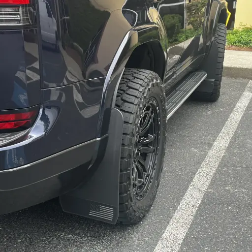 [008954] Lexus GX 550 Rear drill‑less mud flaps, 2024-Current 