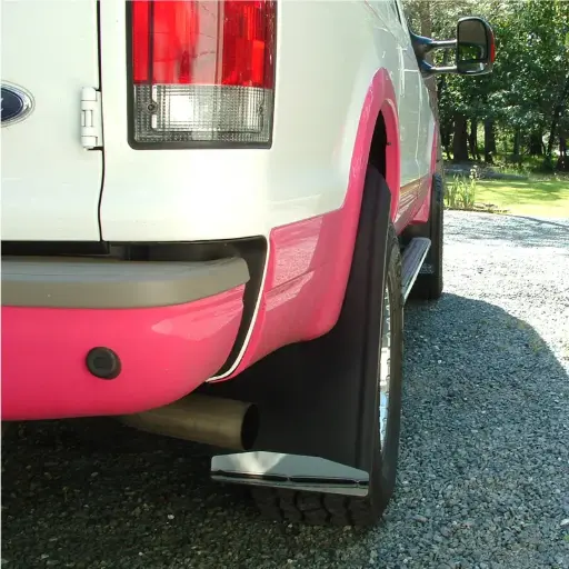 [009100] Ford Excursion Rear drill‑less mud flaps, 2000-2005
