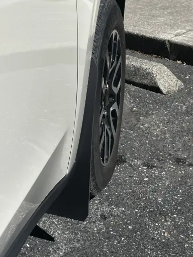 [BL.FF.10.22.Mav.NW] Ford Maverick Front drill‑less mud flaps, 2022-current 