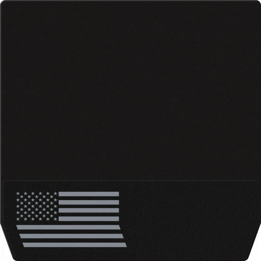 [009659] PKG American Flag BlackLine Weight w/gray vinyl